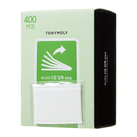 TONY MOLY - 5 Couche Coton Feuille - 400pièce