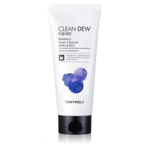 TONY MOLY - Clean rosée, mousse nettoyante - Blueberry TONY MOLY - Clean rosée, mousse nettoyante - Blueberry