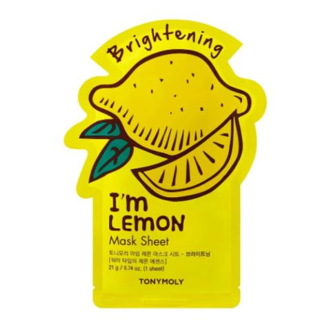TONY MOLY - I'm Real Feuille de masque - Citron - 21g