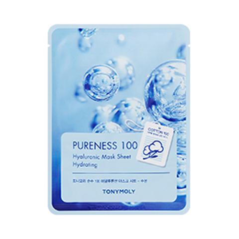 TONY MOLY - Pureness 100, Feuille de masque - Acide Hyaluronique -