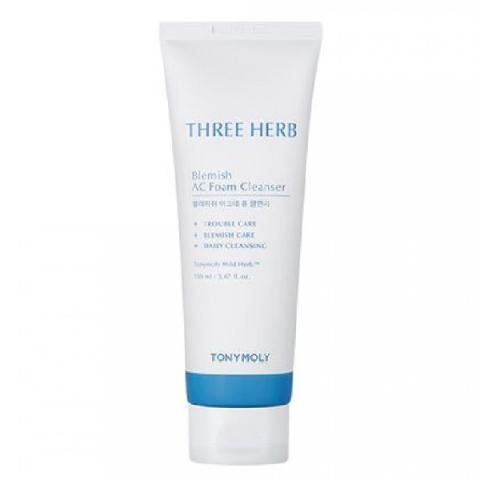 TONYMOLY - Nettoyant moussant AC Three Herb Blemish - 150ml