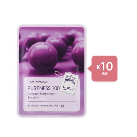 TONYMOLY - Set Feuille de masque Pureness 100 - Collagen (10ea) Set
