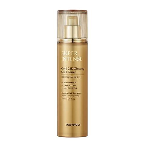 TONYMOLY - Toner Super Intense Gold 24K Ginseng Escargot - 140ml
