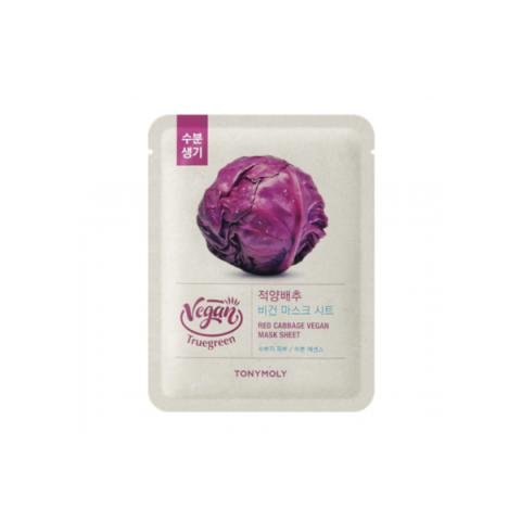 TONYMOLY - Truegreen Feuille de masque végétalien - 1pièce - Red...
