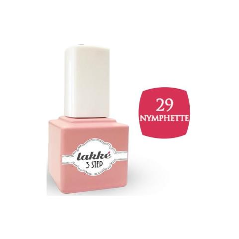 Vernis semi-permanent 29 nymphette Lakke' 3-step 7ML