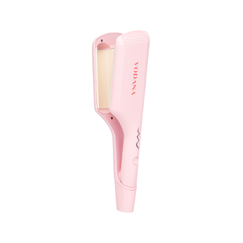 VODANA - Fer à Vague Triple Flow 32mm (220V) - 1pièce - Pink... VODANA - Fer à Vague Triple Flow 32mm (220V) - 1pièce - Pink...