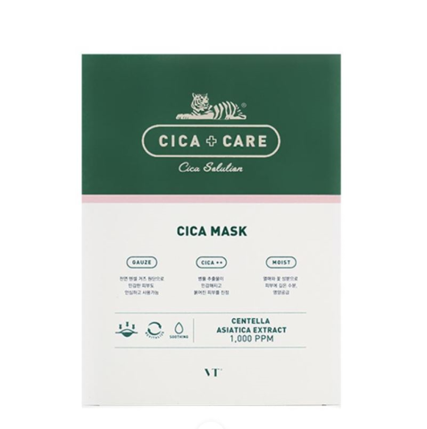 VT - Cica soins, Masque - 10pièce VT - Cica soins, Masque - 10pièce