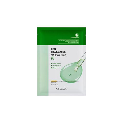 Wellage - Masque ampoule calmant Real Cica - 1pièce (20ml)