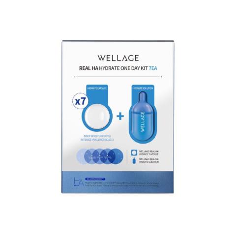 Wellage - Real HA Kit Hydratation Un Jour - 7pièces