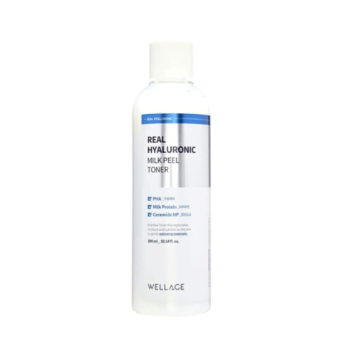 Wellage - Real Hyaluronic Tonique Peeling au Lait - 300ml