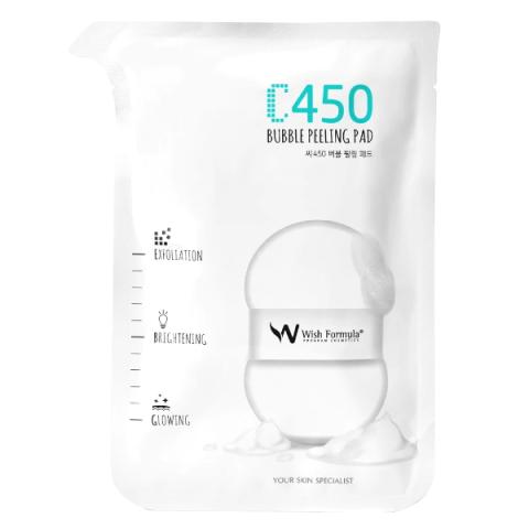 Wish Formula - Tampon Peeling à Bulles C450 - 1pièce