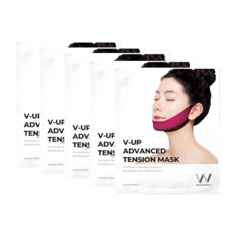 Wonjin - Pack de masques de tension avancés V-UP - 12gX5pièces