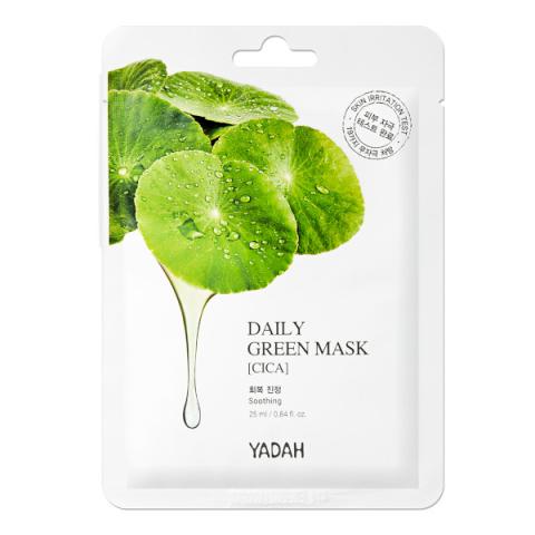 YADAH - Masque Vert Quotidien - 25ml X 10pièces - Cica